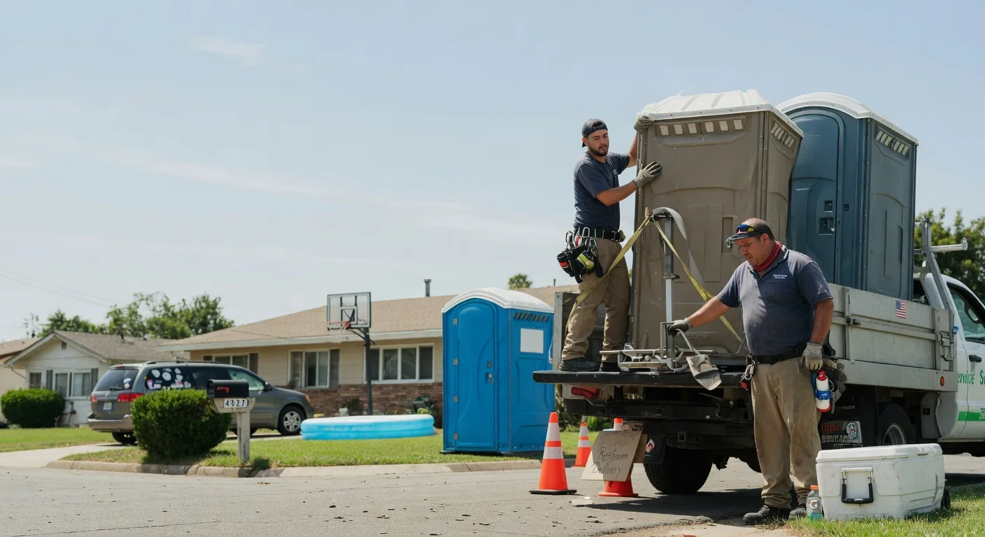Porta Potty Rental in Sumner, MI near me