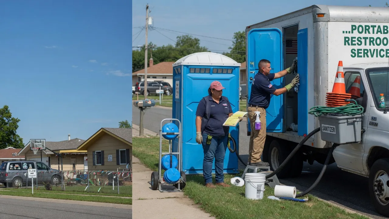 Portable Toilet Rental in Sumner, MI near me